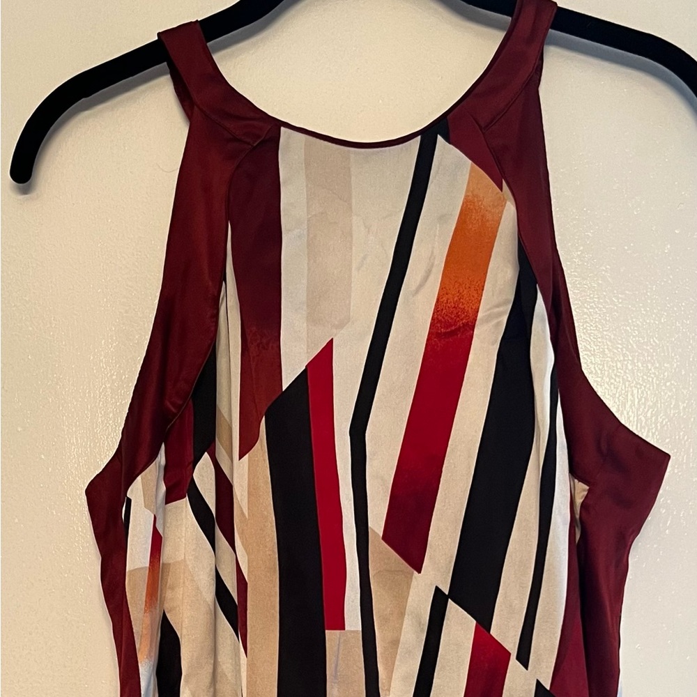 White House/Black Market silk blouse size 10